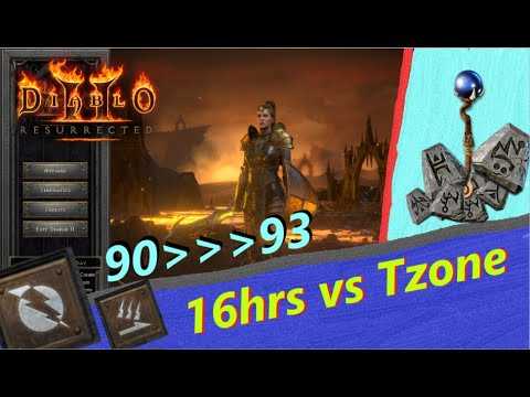 Farming Terror zone for 16hrs! Javazone! - Diablo 2 Resurrected