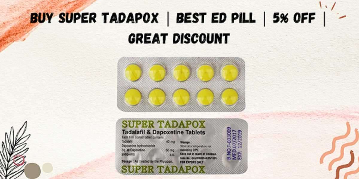 Buy Super Tadapox | Best ed pill | 5% Off | Great discount